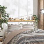 Komplet posteljine za bračni krevet - Sandfarben (bež)