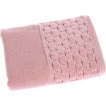 Adria peškir 50x90 cm - roze boja