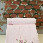 Jasmin peškir 50x90 cm - roze boja