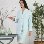 Ženski bademantil - Sadem Acacia (Organic), svetlo zeleni (XL)