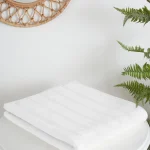 Sadem Stripe (Organic) peškir 90×150 cm – bela boja