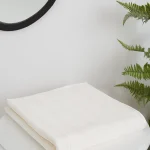 Sadem Stripe (Organic) peškir 90×150 cm – krem boja