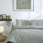 Komplet posteljine za bračni krevet - Natural Line (zelena)