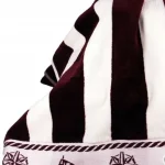 Pusula peškir za plažu 100×150 cm - bordo boja