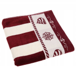 Pusula peškir 50×90 cm - bordo boja