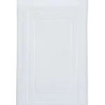 Sadem Pine (Organic) prostirka 60×100 cm – bela boja