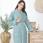 Ženski bademantil - Sadem Spruce (Organic), mint (S/M)