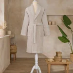 Ženski bademantil - Colourist, bež (S/M)