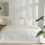 Pike set za bračni krevet – Jakard Lux (krem)