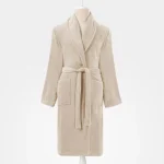 Ženski bade mantil - Colourist, svetlobraon (XL)