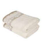 Evony peškir 50×90 cm - bež boja
