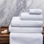 Otel Delux peškir 30×50 cm – bela boja