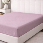 Čaršav sa lastišem 160x200 cm i 2 jastučnice - Colourist (roze)