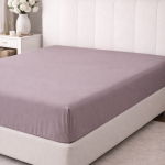 Čaršaf sa lastišem 120x200 cm i 2 jastučnice - Colourist (vizon)