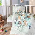 Posteljina za bebe – žuta (Piccola Tigre)