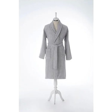 Ženski bademantil - Colourist, srebrni (S/M)