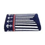 Peškir za plažu Blue Marine – teget 100x150 cm