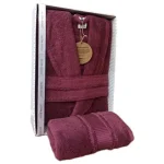 Ženski bademantil - Colourist, tamno roze (S/M)