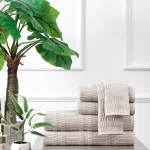 Peškir Spruce (Organic) – bež 90x150 cm