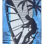 Peškir za plažu Cannes Bubble Pink 86x162 cm