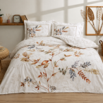 Komplet posteljine za bračni krevet – siva (Cuivre)