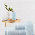 Pine peškir (Organic) 50x90 cm – svetlo plava boja