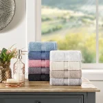 Soft Color peškir 40x70 – plava boja