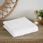 Sadem Stripe peškir 50x90 – beli