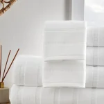 Sadem Stripe peškir 30x50 – beli