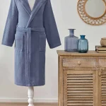 Fashion Line bademantil sa kapuljačom (XL) – indigo