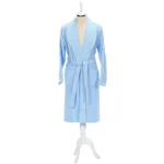 Ženski bademantil - Colourist, vodeno plavi (XL)