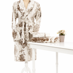 Emily bademantil (XL) – braon