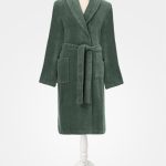 Colourist bademantil (L) – smaragdna