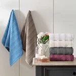 Peškir Land – indigo 50x80 cm