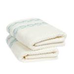 Peškir Bronie – krem/mint 50x90 cm