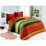 Komplet posteljine za bračni krevet – zelena (Kavram)