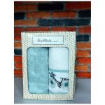 Set peškira Daisy Border – mint (2 kom, kutija)