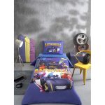 Komplet posteljine za jednu osobu – plava (Batwheels Team)