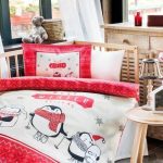 Zimska posteljina za bebe – šarena (Winter Friends)